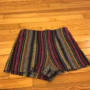 High waisted shorts